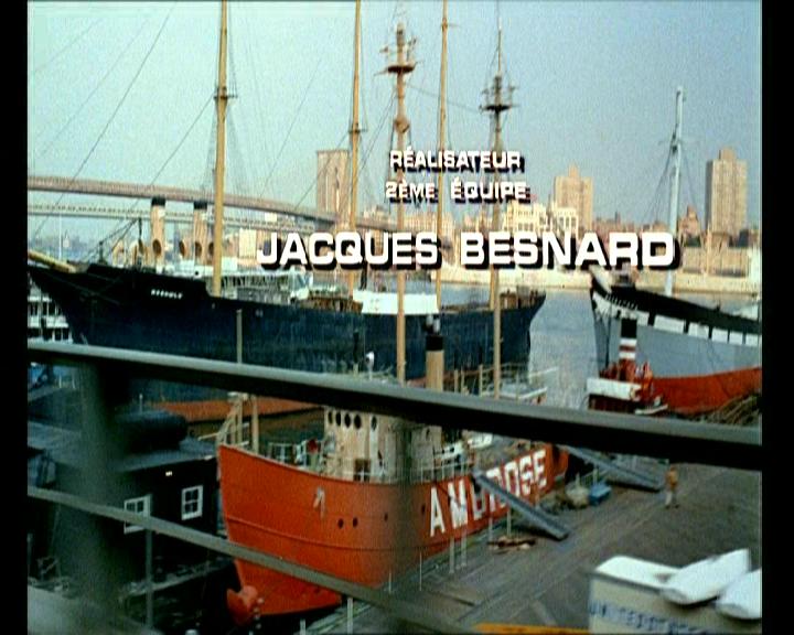 La nave faro Ambrose nel 1973 durante le riprese