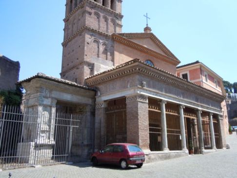 Roma San Giorgio al Velabro oggi